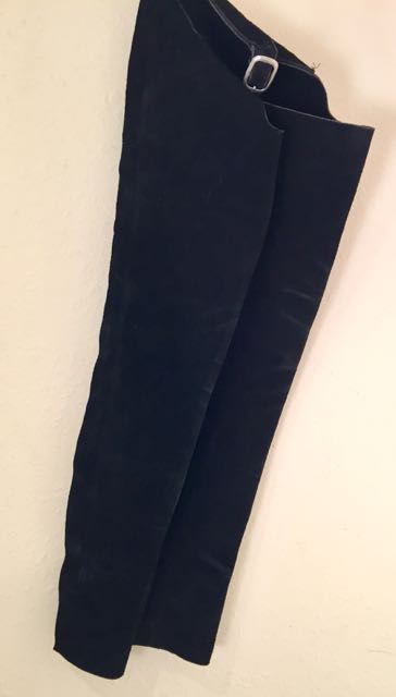 Youth Size 12 Black Chaps - $35